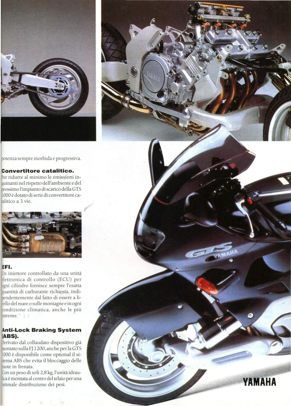 yamaha gts 1000 specs